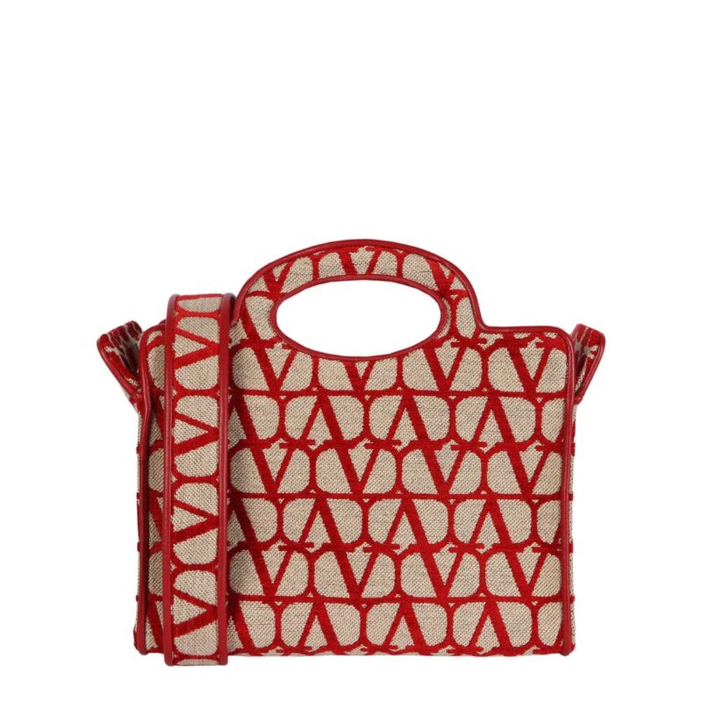 Valentino Le Troisième Toile Iconographe Small Shopping Bag Womens